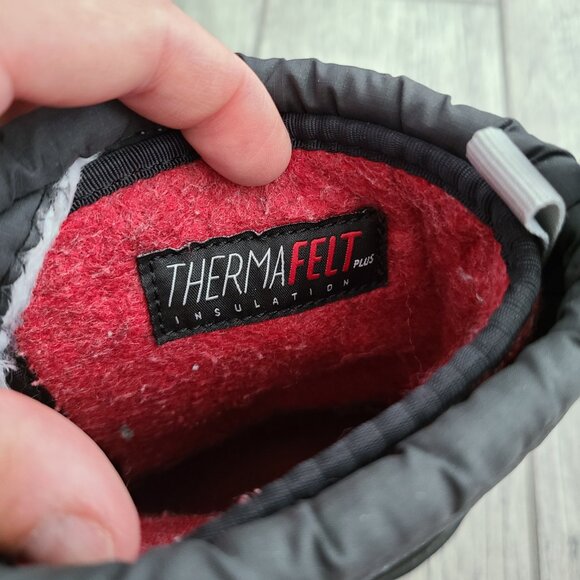 Winter Snow Boots The North Face Youth size 3 Waterproof Thermalfelt Insulation - Picture 10 of 12